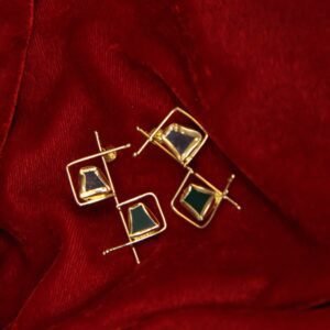 Golden Anti Tarnish Earrings