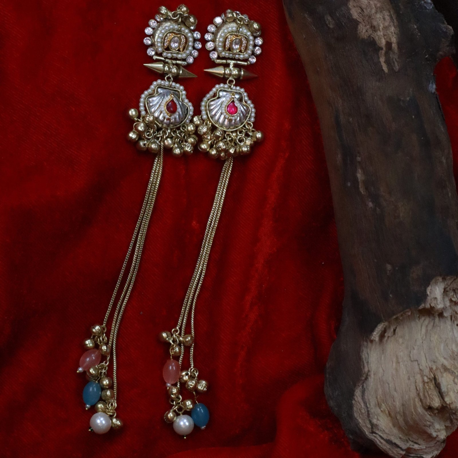 kashmiri Earrings | Premium Brass Earrings